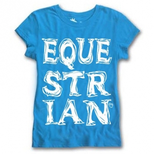 Big Print Tee Riding
