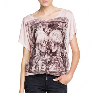 Mango Women's Typographic Print T-Shirt